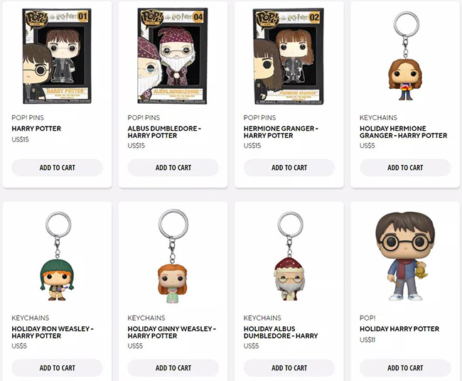 Funko 哈利波特系列部分產(chǎn)品.jpg